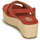 Zapatos Mujer Sandalias Elue par nous GESIEL Rojo