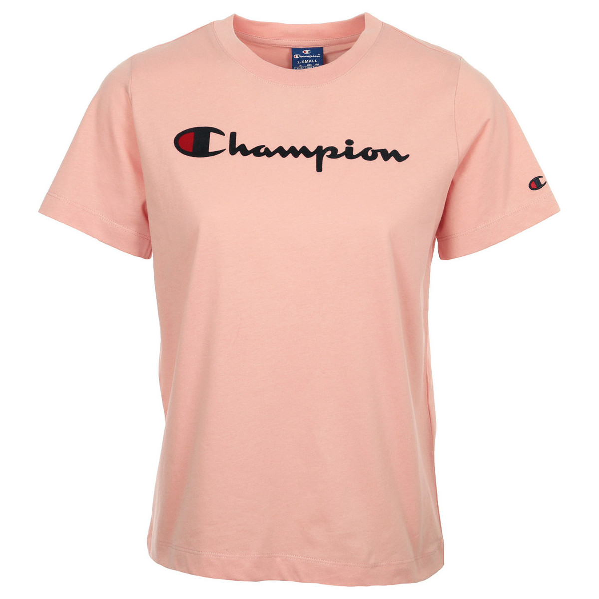 textil Mujer Camisetas manga corta Champion Crewneck T-Shirt Wn's Rosa