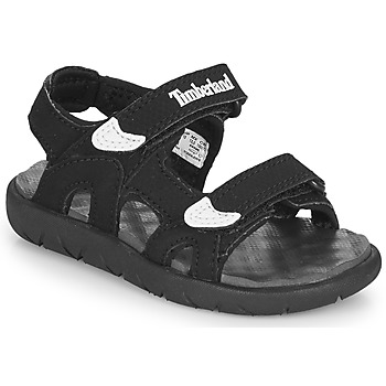 Zapatos Niños Sandalias Timberland PERKINS ROW 2-STRAP Negro