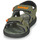 Zapatos Niño Sandalias Timberland PERKINS ROW 2-STRAP Verde / Naranja