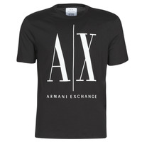 textil Hombre Camisetas manga corta Armani Exchange HULO Negro