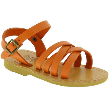 Zapatos Hombre Sandalias Attica Sandals HEBE CALF ORANGE Naranja