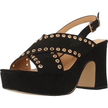 Zapatos Mujer Sandalias Be Different Be Yellow SWAN Negro