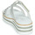 Zapatos Mujer Zuecos (Mules) Rieker CLOZ Plata / Blanco