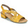 Zapatos Mujer Sandalias Rieker NOUCK Amarillo
