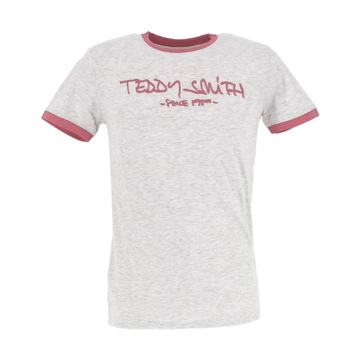 textil Hombre Tops y Camisetas Teddy Smith  Gris