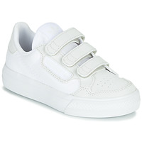 Zapatos Niños Zapatillas bajas adidas Originals CONTINENTAL VULC CF C Blanco / Beige
