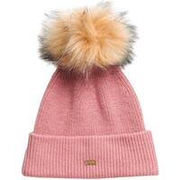 Accesorios textil Mujer Gorro Superdry HERITAGE RIBBED BEANIE Rosa