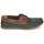 Zapatos Hombre Derbie Clarks PICKWELL SAIL Marino / Marrón