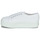 Zapatos Mujer Zapatillas bajas Superga 2790-COTWPRINTEDLOGOGLITTER Blanco