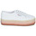 Zapatos Mujer Zapatillas bajas Superga 2790-COTCOLOROPEW Blanco / Rosa
