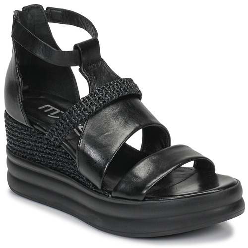 Mjus BELLANERA Negro - Envío gratis | Spartoo.es ! - Zapatos Sandalias Mujer 104,30