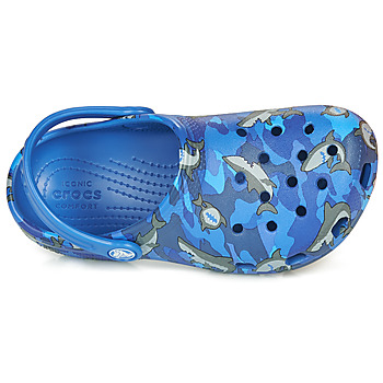 Crocs CLASSIC SHARK CLOG Azul