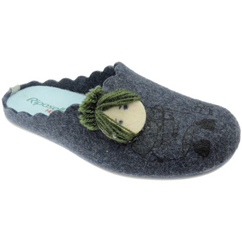 Zapatos Mujer Zuecos (Mules) Riposella RIP4570bl Azul