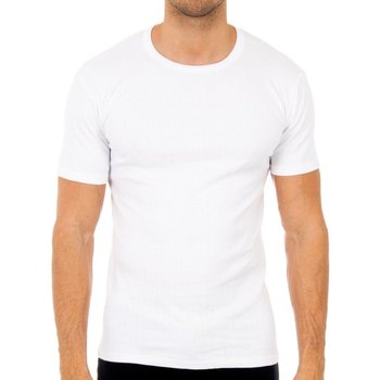 textil Hombre Camisetas manga corta Abanderado 0206-BLANCO Blanco