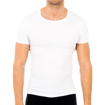 textil Hombre Camisetas manga corta Abanderado 0306-BLANCO Blanco