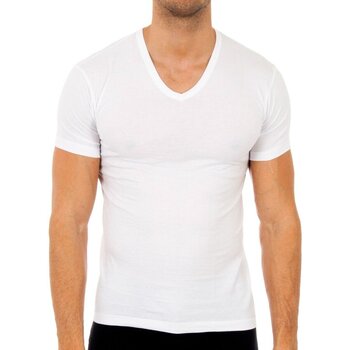 textil Hombre Camisetas manga corta Abanderado 0508-BLANCO Blanco