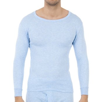 textil Hombre Camisetas manga corta Abanderado 0808-CELESTE Azul
