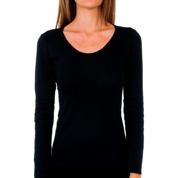 Ropa interior Mujer Camiseta interior Abanderado 4586-NEGRO Negro