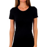 Ropa interior Mujer Camiseta interior Abanderado 4589-NEGRO Negro