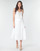 textil Mujer Faldas MICHAEL Michael Kors FLORAL EYLT LNG SKIRT Blanco