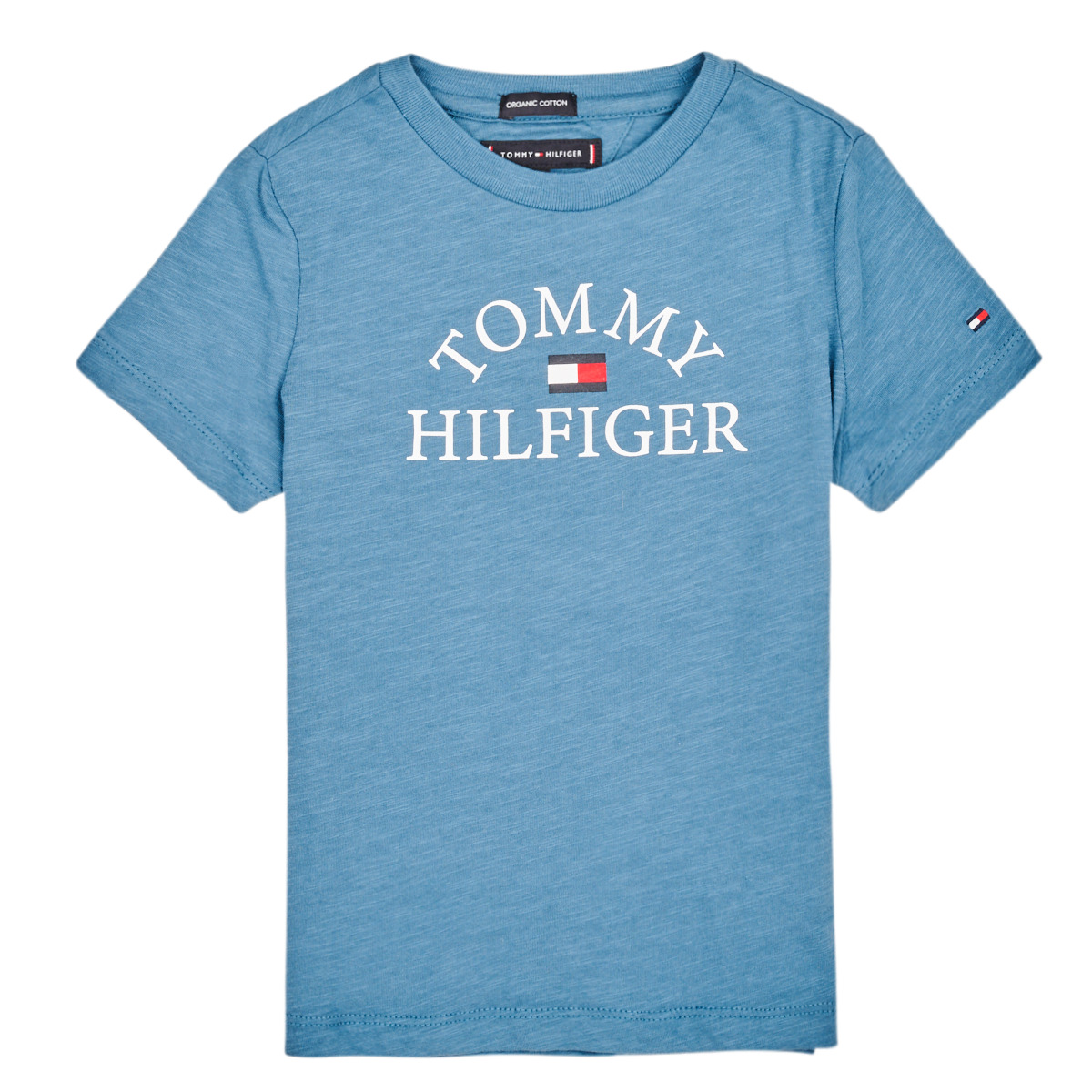 textil Niño Camisetas manga corta Tommy Hilfiger KB0KB05619 Azul