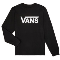 textil Niños Camisetas manga larga Vans BY VANS CLASSIC LS Negro