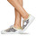 Zapatos Mujer Zapatillas bajas Philippe Morvan FURRY Blanco / Leopardo / Glitter