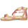 Zapatos Niña Sandalias Citrouille et Compagnie IMOURAT Rosa / Gold