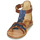Zapatos Niña Sandalias Citrouille et Compagnie GITANOLO Marino / Camel