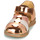 Zapatos Niña Sandalias Citrouille et Compagnie FRINOUI Bronce / Rosa