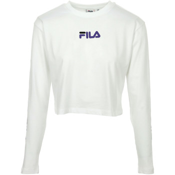 textil Mujer Camisetas manga corta Fila Reva Cropped T-Shirt Blanco