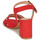 Zapatos Mujer Sandalias André JACYNTH Rojo