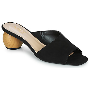 Zapatos Mujer Zuecos (Mules) André JUSTINE Negro