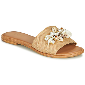 Zapatos Mujer Zuecos (Mules) André PENE Beige