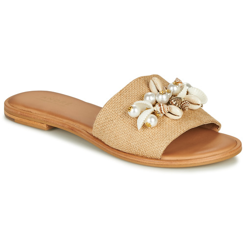 Zapatos Mujer Zuecos (Mules) André PENE Beige