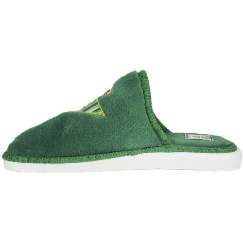 Zapatos Hombre Pantuflas Andinas Zapatillas de Casa Real Betis Verde