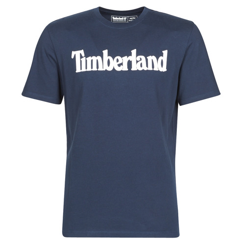 textil Hombre Camisetas manga corta Timberland SS KENNEBEC RIVER BRAND LINEAR TEE Marino