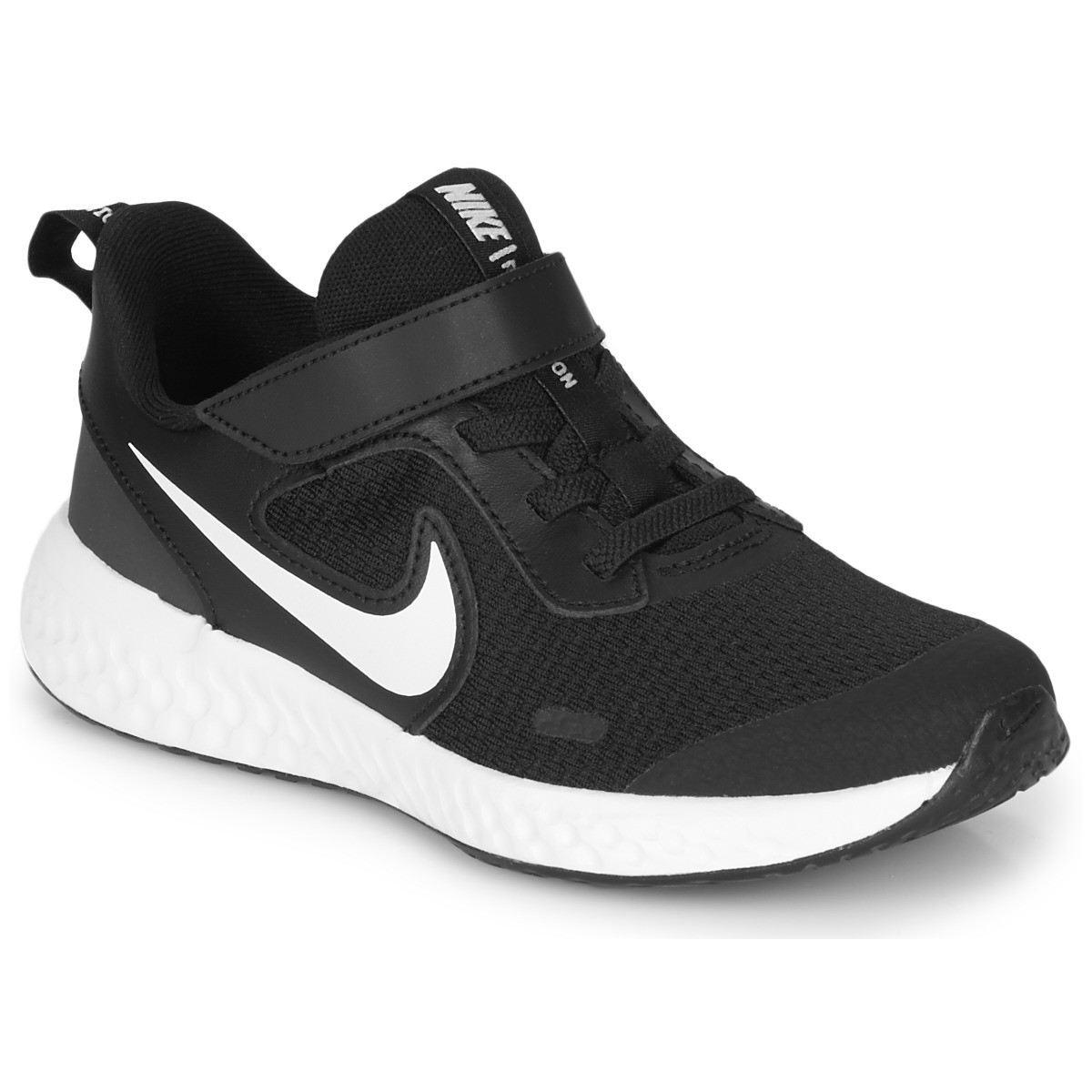 Zapatos Niños Zapatillas bajas Nike REVOLUTION 5 PS Negro / Blanco