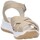Zapatos Mujer Sandalias Agile By Ruco Line  Beige