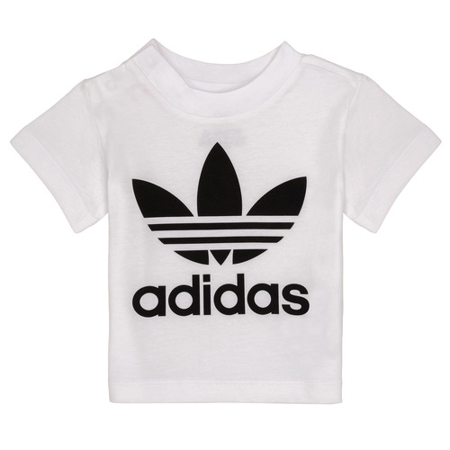 textil Niños Camisetas manga corta adidas Originals MAELYS Blanco