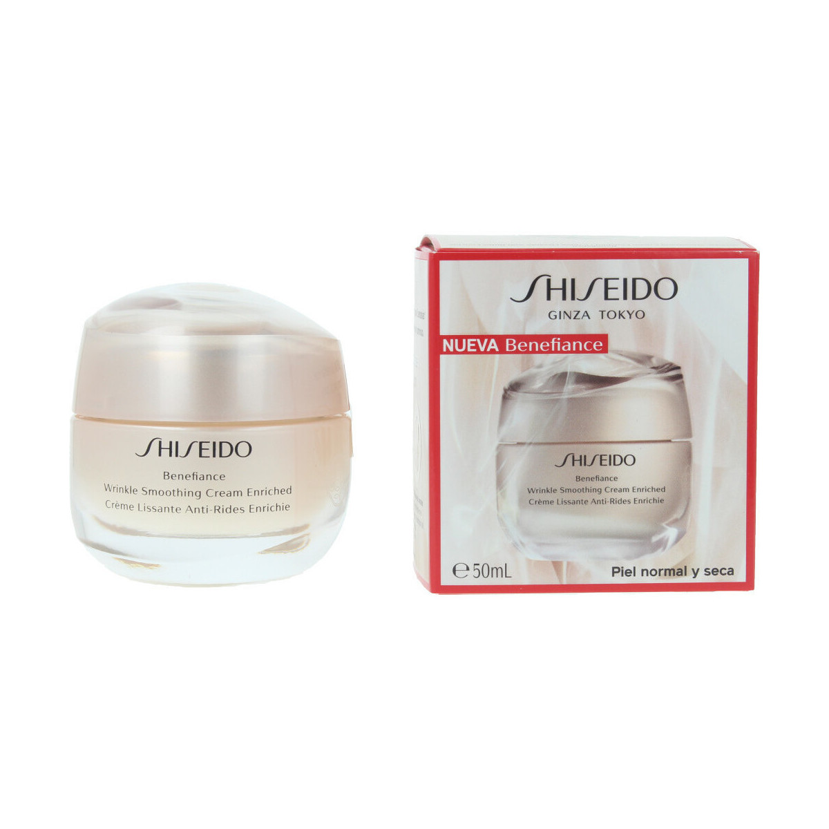 Belleza Mujer Antiedad & antiarrugas Shiseido Benefiance Wrinkle Smoothing Cream Enriched 