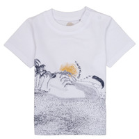 textil Niño Camisetas manga corta Timberland ANTONIN Blanco