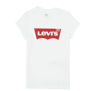 textil Niña Camisetas manga corta Levi's BATWING TEE Blanco