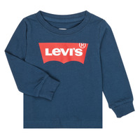 textil Niño Camisetas manga larga Levi's BATWING TEE LS Marino