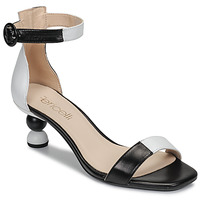 Zapatos Mujer Sandalias Fericelli MARC Negro / Blanco