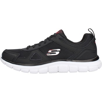 Zapatos Hombre Deportivas Moda Skechers - Track scloric nero 52631 BKRD Negro