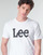 textil Hombre Camisetas manga corta Lee LOGO TEE SHIRT Blanco