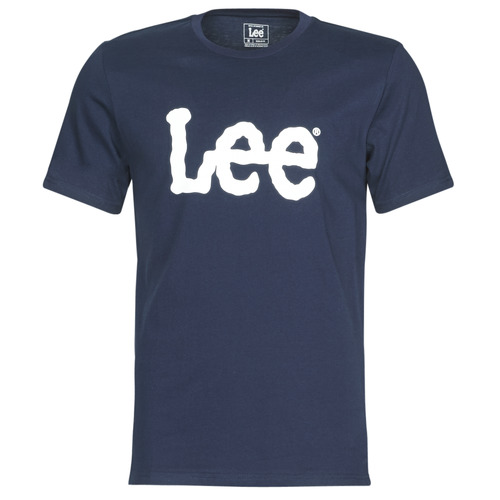 textil Hombre Camisetas manga corta Lee LOGO TEE SHIRT Navy