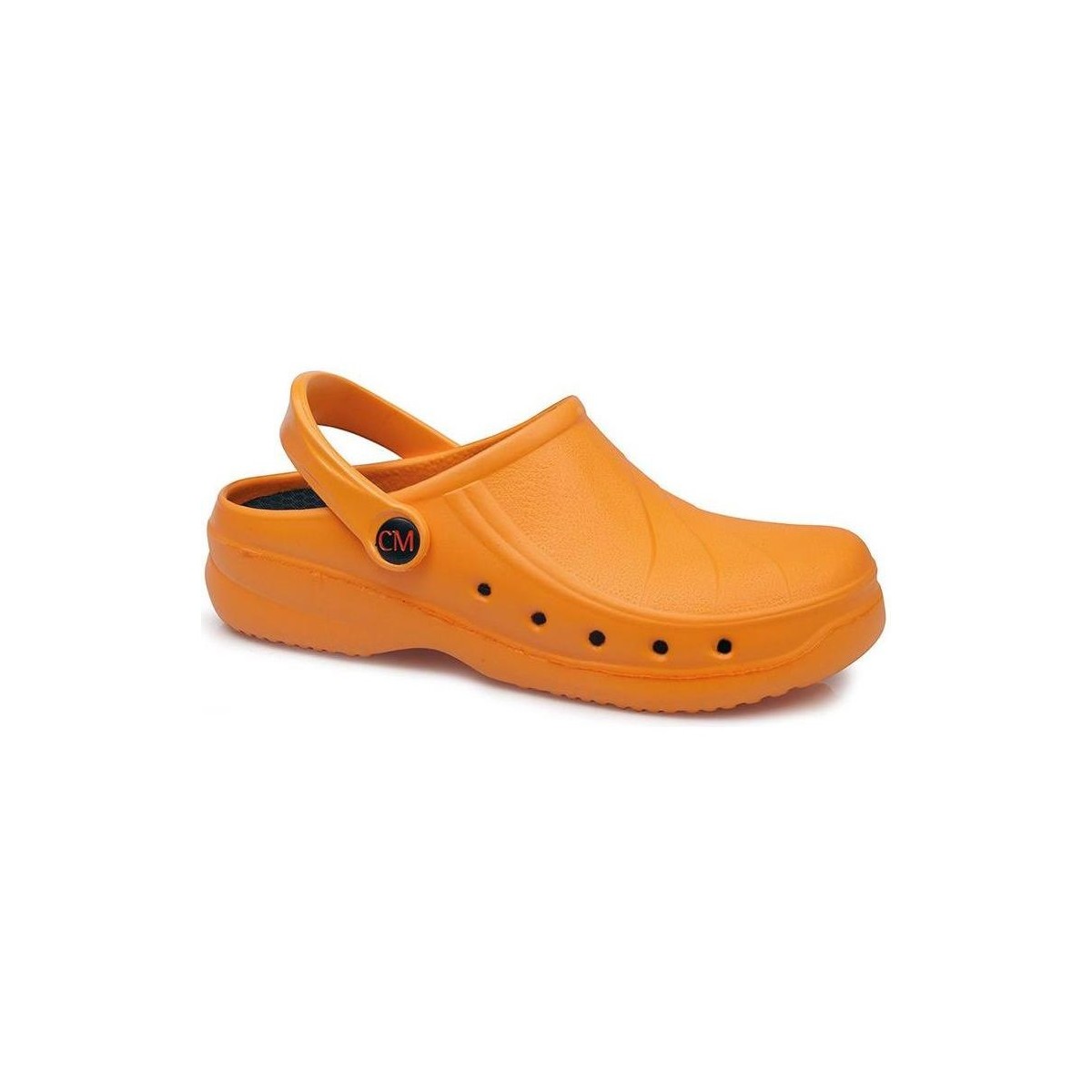 Zapatos Zuecos (Clogs) Calzamedi DE TRABAJO ANATOMICO Naranja